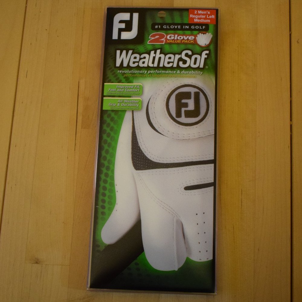 Foot Joy Weathersof Golf Gloves 2 pk Left Hand
